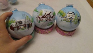 Your home on a Christmas ornament